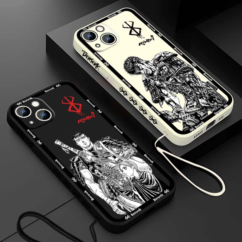 Apple Iphone 15 Pro Max - 일본 애니메이션 베르세르크 가츠 애플 아이폰