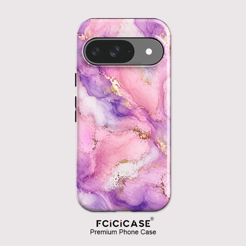 Google Pixel 9 Pro - Fcicicase 안티노크 아크릴 폰 케이스 (구글