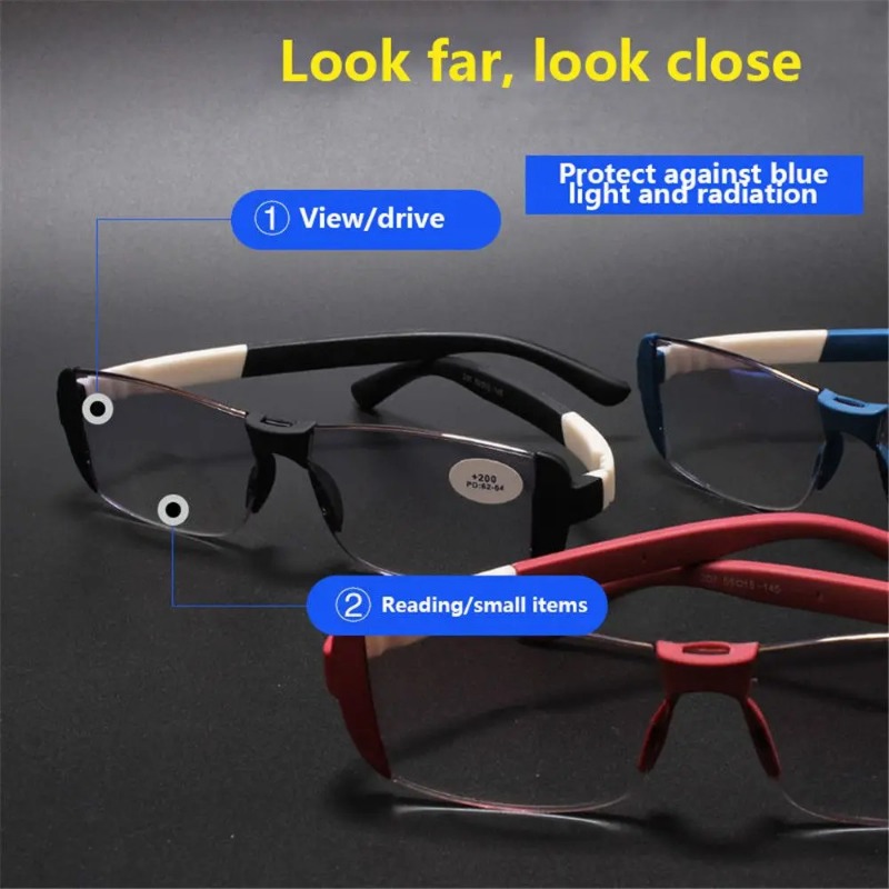 Light Therapy Glasses - 블루라이트 차단 안경 자기치료 노안 안경
