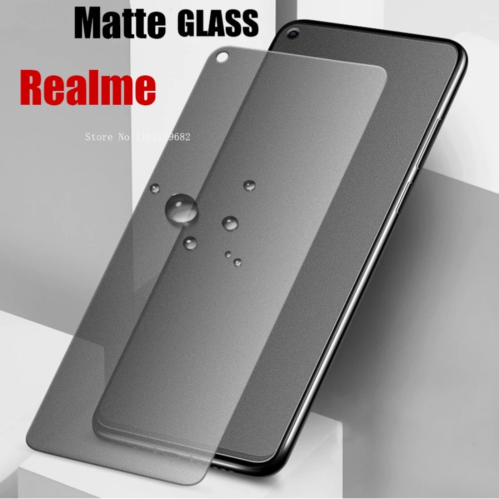 Realme C67 - 3Pcs 무광택 강화 유리 Realme 12