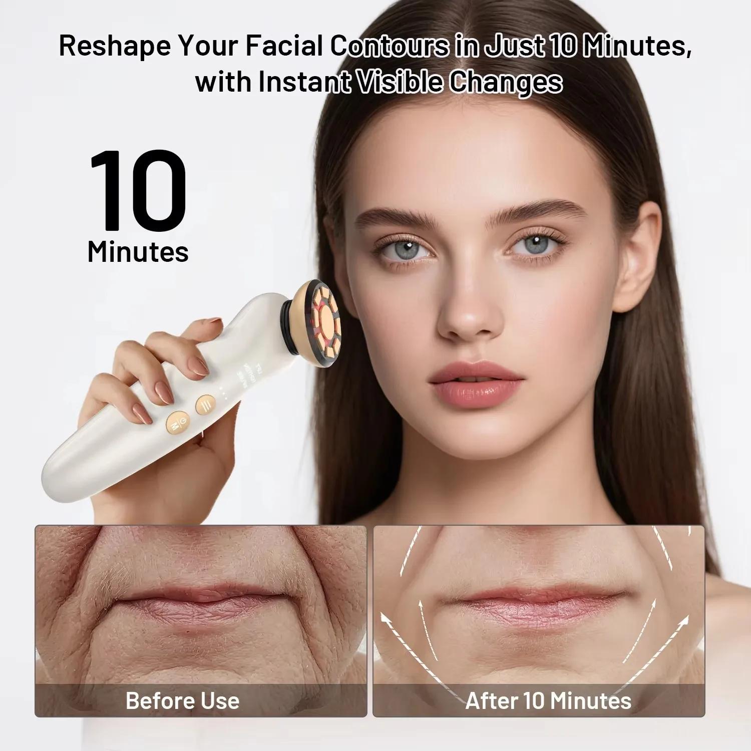 RF 페이셜 마사지기 LED 라이트 테라피 소닉 이온  - Galvanic Skin Sensor 리뷰 및 가격