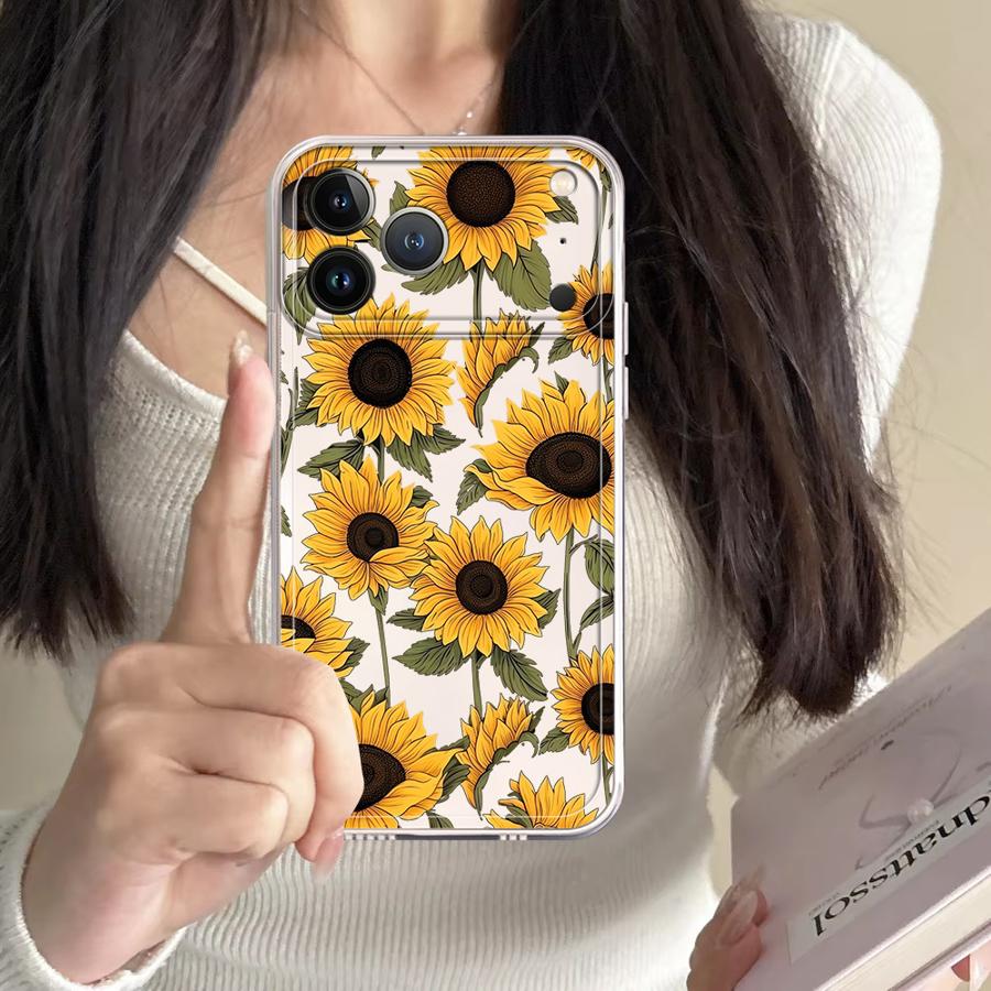 귀여운 해바라기 패턴 케이스 (애플 아이폰 17 프로  - Apple Iphone 15 Pro Max 리뷰 및 가격