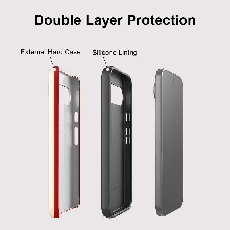 Fcicicase 체리 스트라이프 패턴 휴대폰 케이스  - Google Pixel 9 Pro 리뷰 및 가격