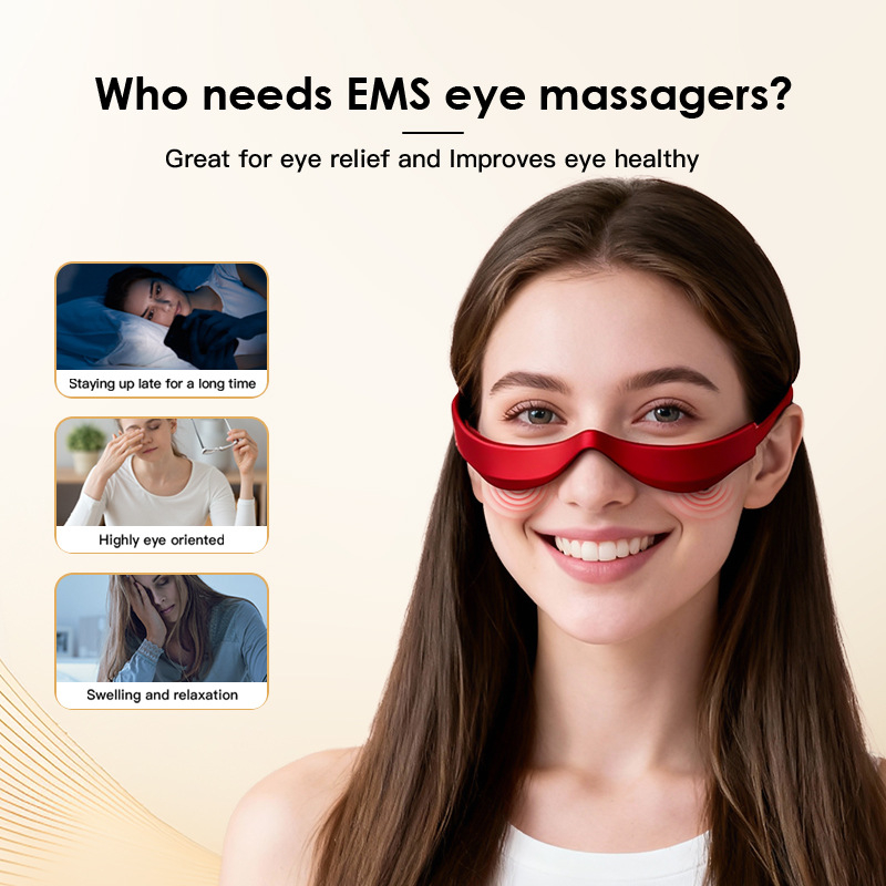 전기 눈 마사지기 안경 EMS 레드 라이트 테라피 아이 - Light Therapy Glasses 리뷰 및 가격