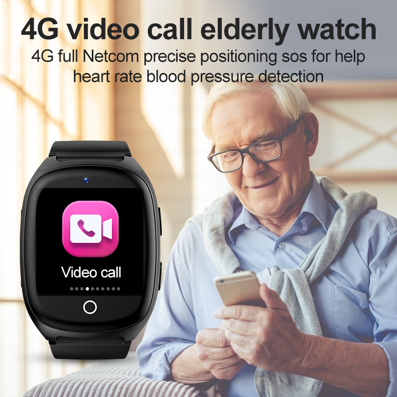 노인용 스마트워치, 노약자 낙상 감지, 4G 심 카드, - Fall Detection Watch 리뷰 및 가격