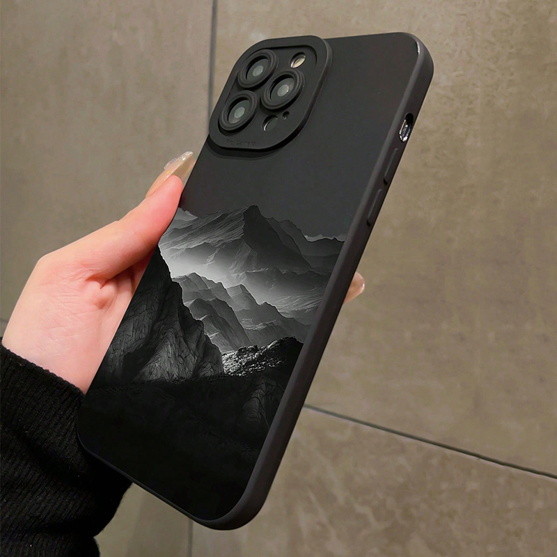 블랙 마운틴 INS 디자인 실리콘 폰 케이스 샤오미 레 - Xiaomi Redmi Note 13 리뷰 및 가격
