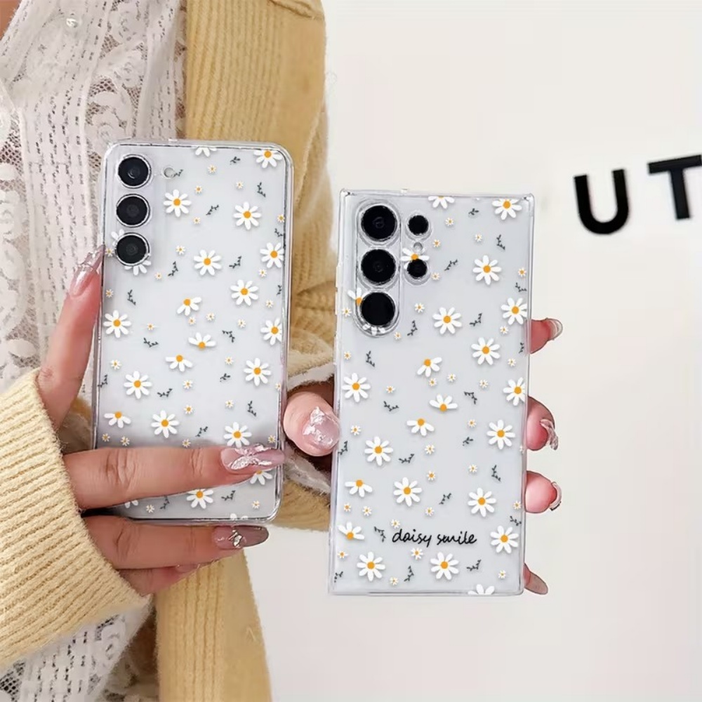 노란색 흰색 데이지 꽃무늬 삼성 갤럭시 A73 A72  - Samsung Galaxy A55 리뷰 및 가격