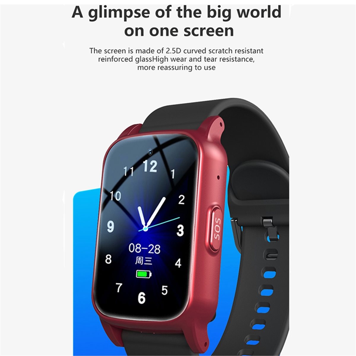 4G 노인용 스마트워치 GPS, SOS, 낙상 감지 긴 - Fall Detection Watch 리뷰 및 가격