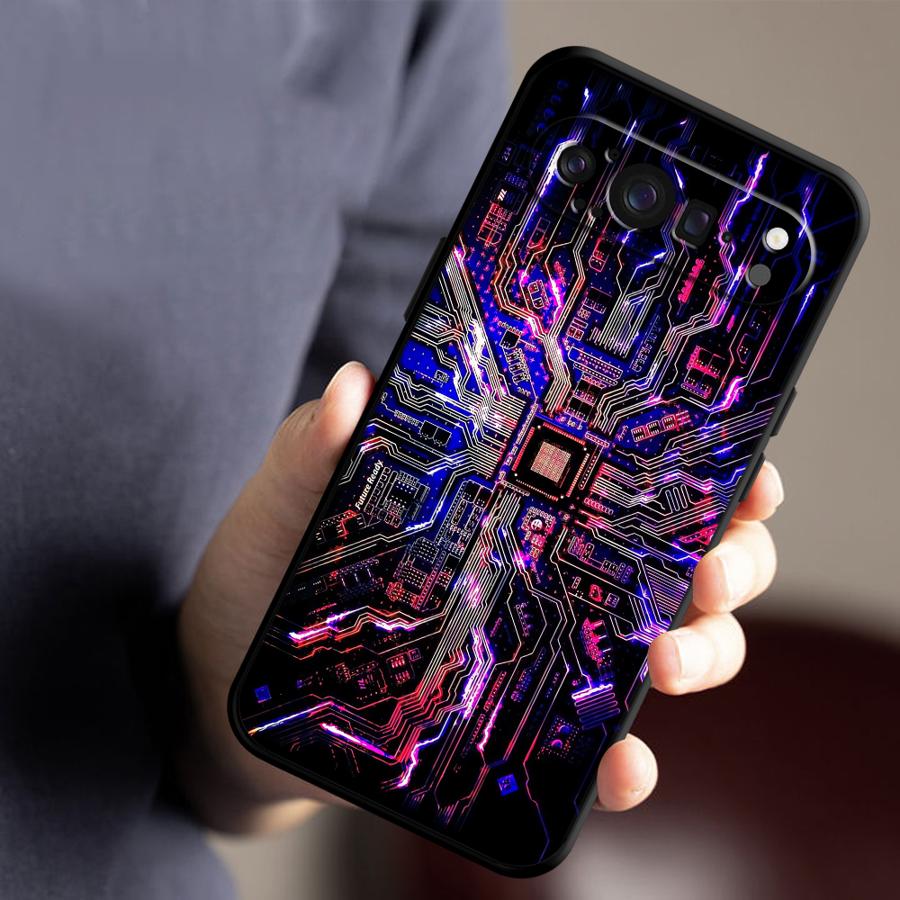 레트로 회로 기판 디자인 펀다 폰 커버 케이스 (구글  - Google Pixel 9 Pro 리뷰 및 가격
