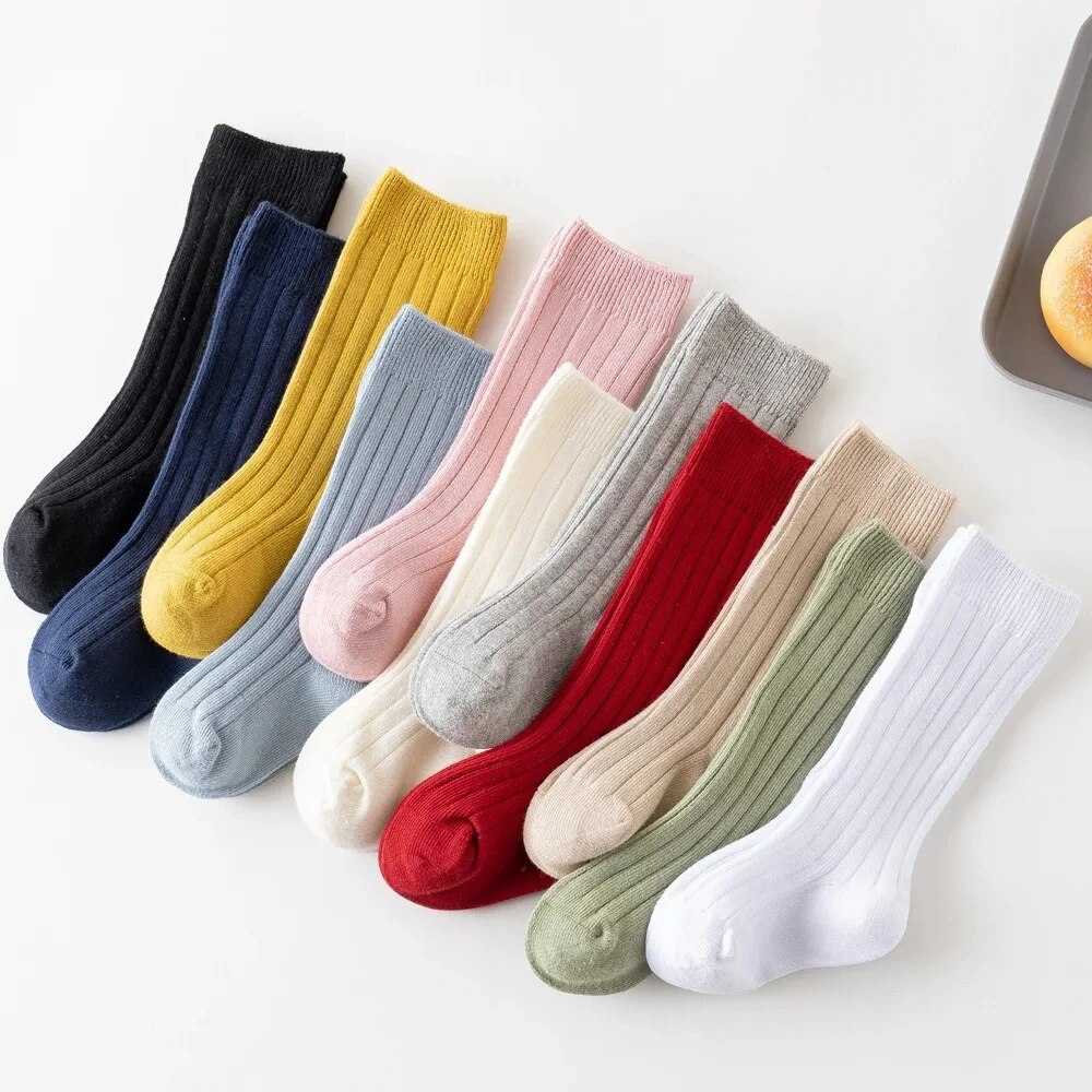 3 짝/몫 아기 무릎 높은 양말 어린이 소녀 소년 부드 - Baby Sock Oximeter 리뷰 및 가격
